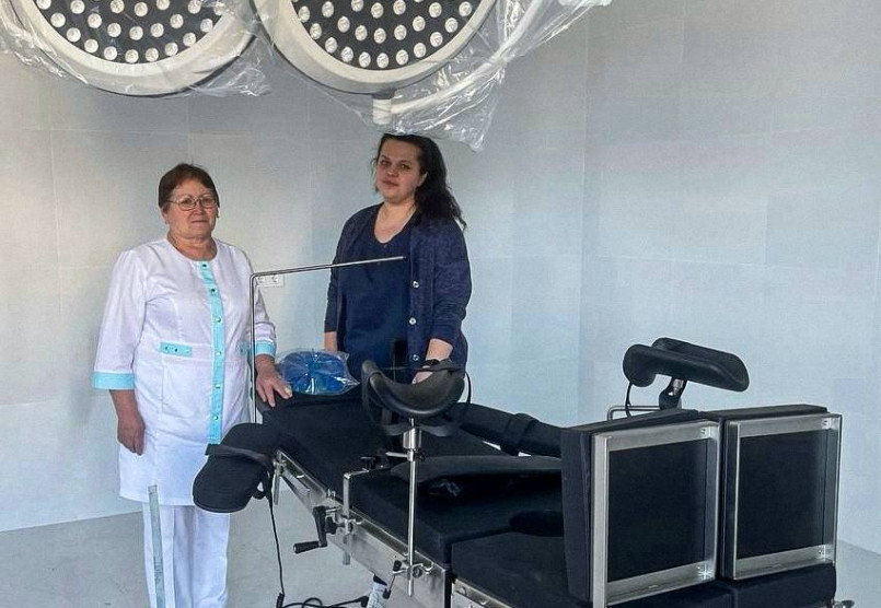 Запуск операційного стола та хірургічної лампи в лікарні Одеської області